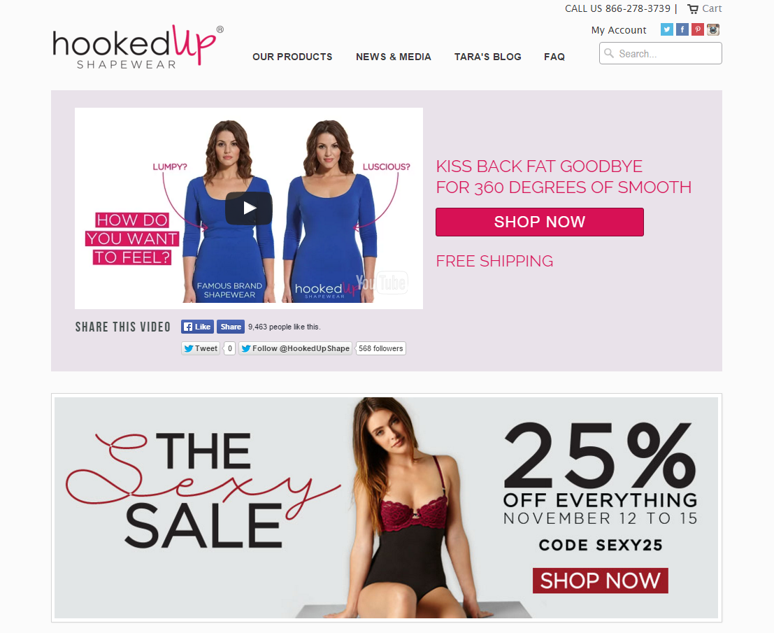 Hooked Up Shapewear