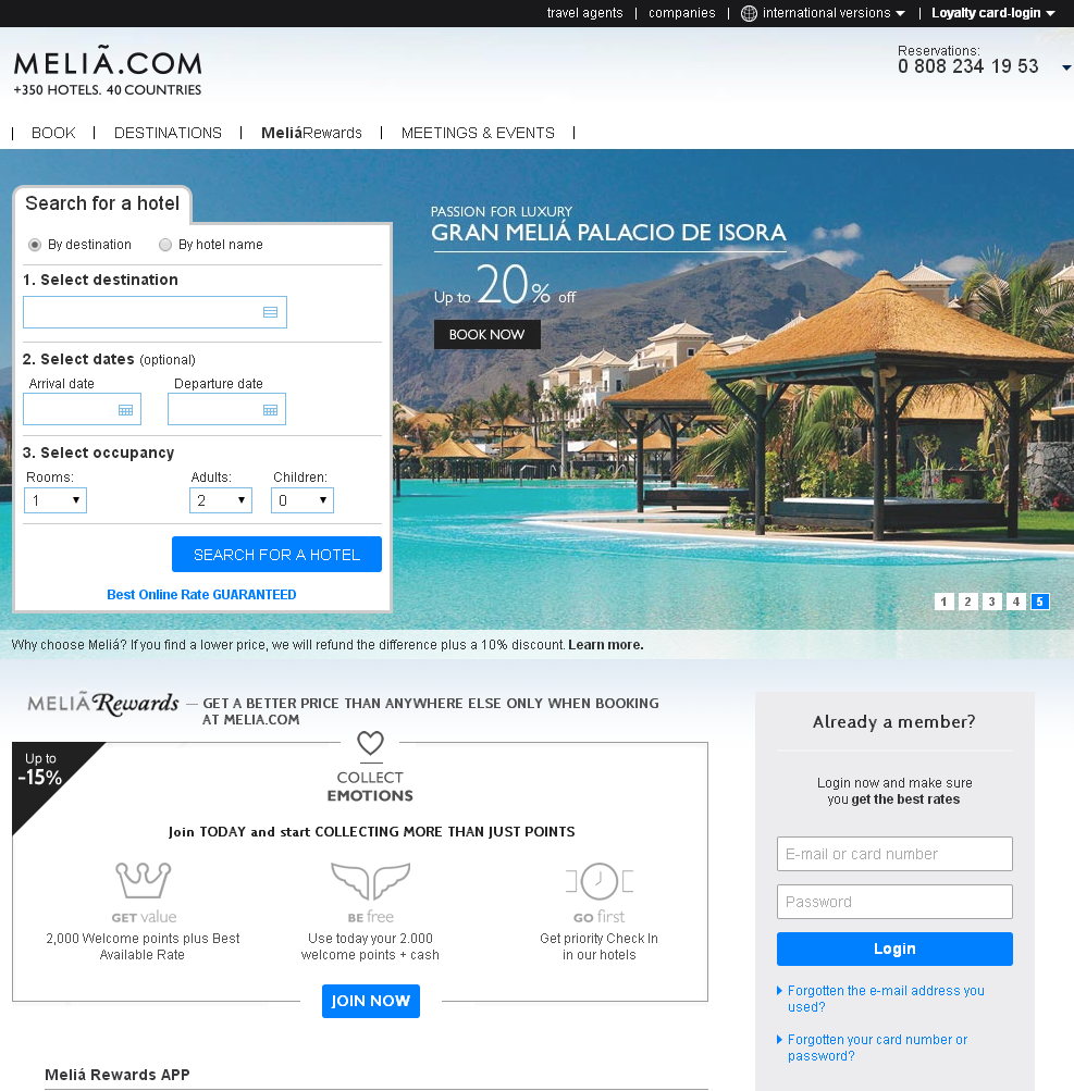melia.com
